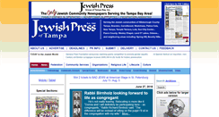 Desktop Screenshot of jewishpresstampa.com